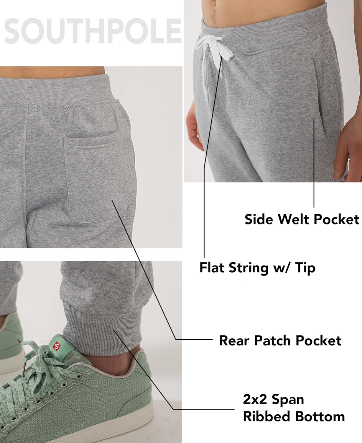 Men'S 1570 Basic Active Fleece Jogger Sweatpants